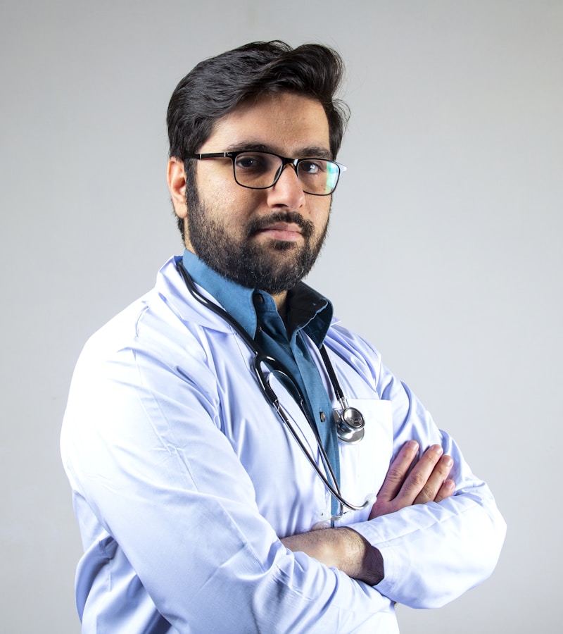 Professional doctor ready to help
